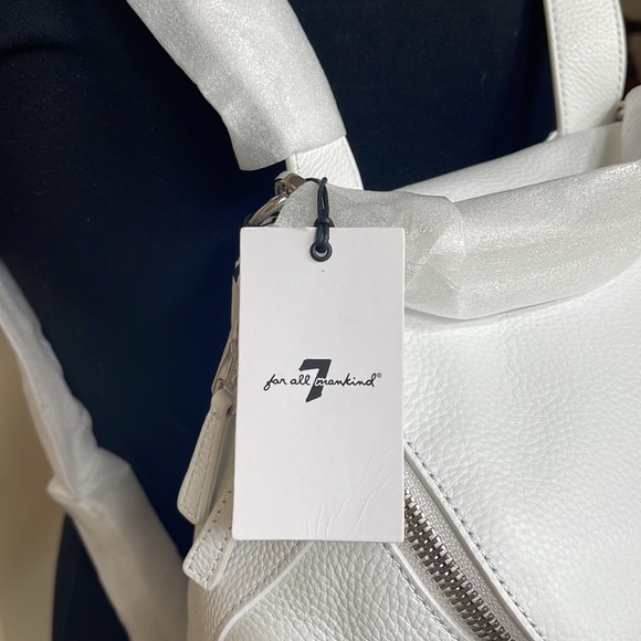 7 For All Man Kind Leather Backpack - Picture 8 of 8